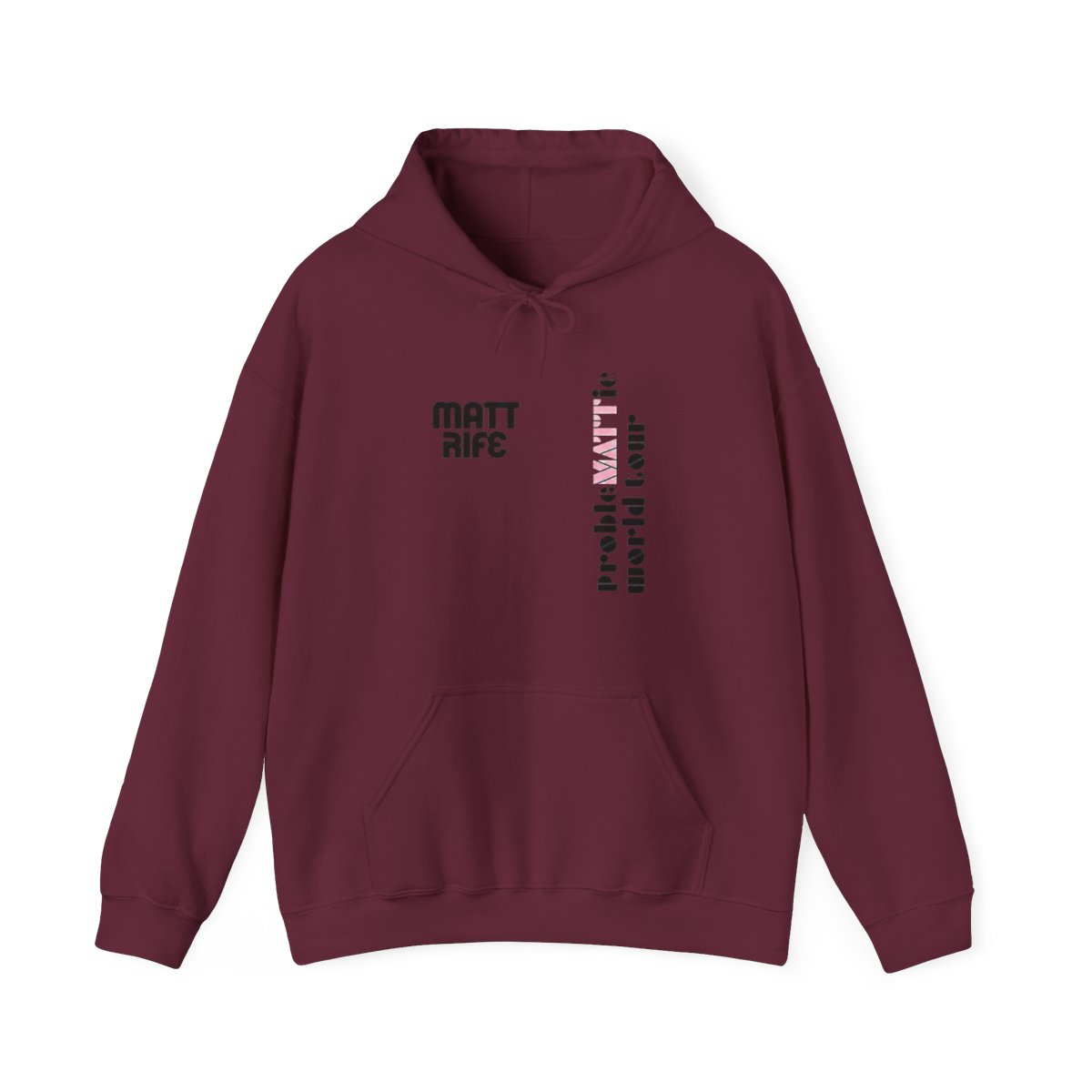 Matt Rife Classic MR Comedy Club Merch Hoodie Pockets Drawstring Hooded Hoodie Fashion Clothing - alternate angle 3, merchandise