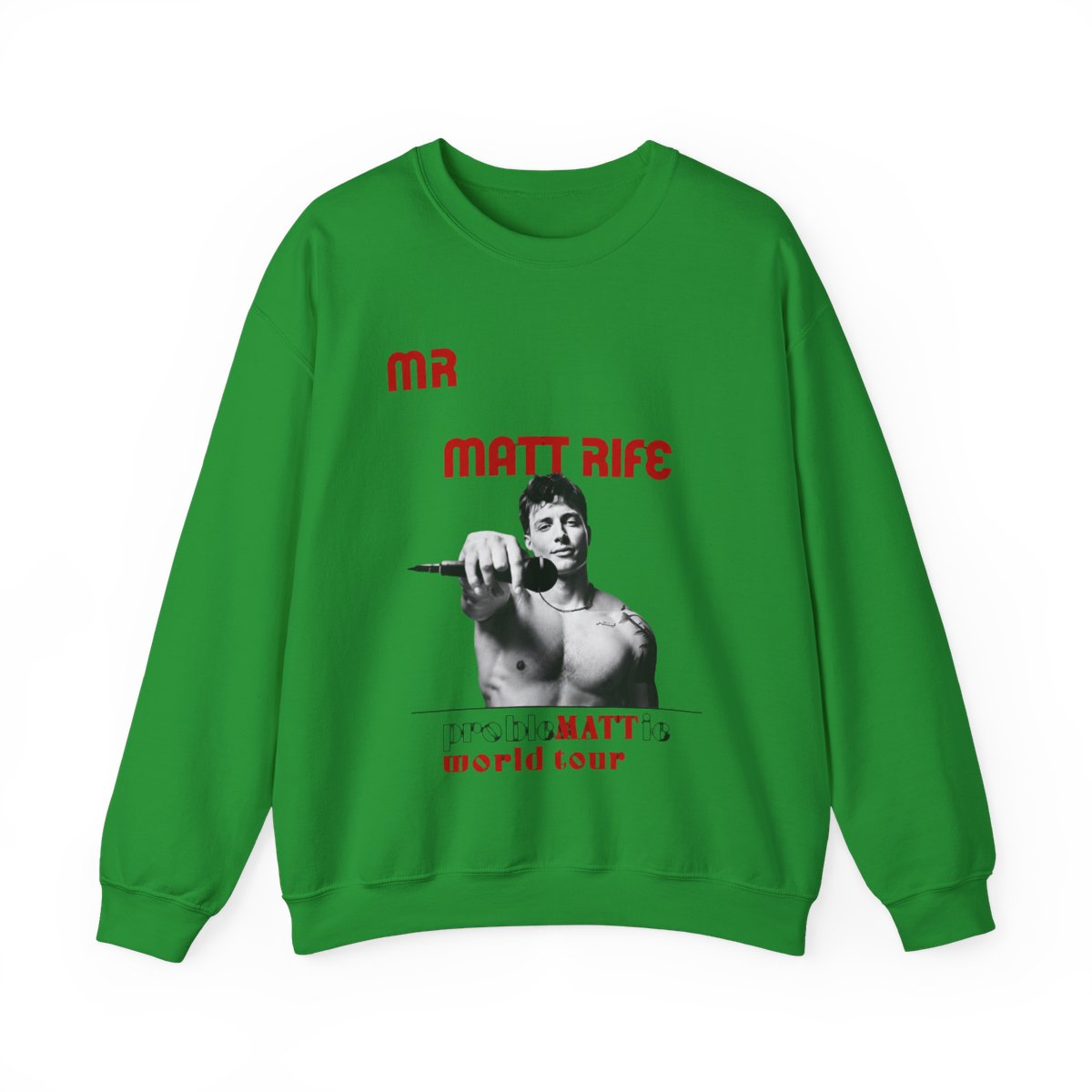 Matt Rife Merch Sweatshirts MATT RIFE Short Sleeve probleMATTic Tour Tee Crewneck Casual tee Shirt : 服裝,鞋子和珠寶 - Official Sweatshirts merchandise