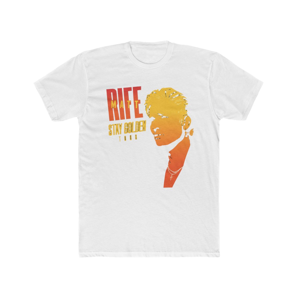 Stay Golden World Tour T Shirt | Matt Rife - alternate angle 2, merchandise